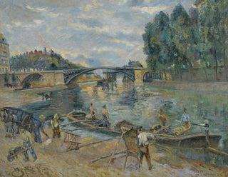 The Pont de Sully, Paris - Armand Guillaumin — artwork view