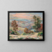 Le Puy Barriou à Creuse - Armand Guillaumin — framed artwork on a wall