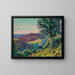 Le Puy Barriou à Crozant - Armand Guillaumin — framed artwork on a wall
