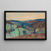 Le pont Charraud - Armand Guillaumin — framed artwork on a wall