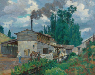 Les bords de la Bivre - Armand Guillaumin — artwork view