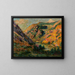 Les Carrières de la Lude - Armand Guillaumin — framed artwork on a wall