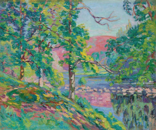 Les bords de la Creuse - Armand Guillaumin — artwork view