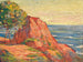 Les roches rouges d'Agay - Armand Guillaumin — artwork view