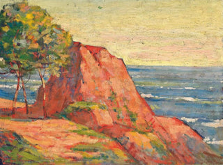 Les roches rouges d'Agay - Armand Guillaumin — artwork view