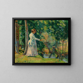 Madame Guillaumin - Armand Guillaumin — framed artwork on a wall