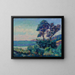 Marine Painting at Saint-Palais - Armand Guillaumin — framed artwork on a wall