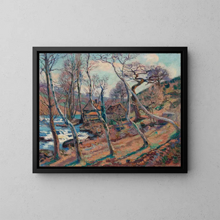 Moulin Bouchardon - Armand Guillaumin — framed artwork on a wall