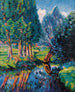 Landscape Painting in Breuillet - Armand Guillaumin — artwork view