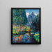 Landscape Painting in Breuillet - Armand Guillaumin — framed artwork on a wall