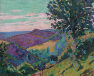 Landscape Painting of Crozant - Armand Guillaumin — artwork view