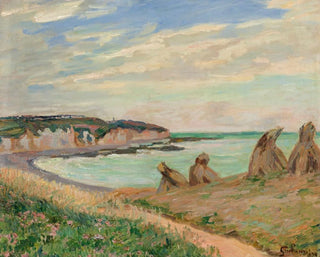 Landscape of the Channel - Armand Guillaumin — artwork view