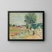 Landscape of Île-de-France - Armand Guillaumin — framed artwork on a wall