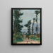 Landscape Île de France - Armand Guillaumin — framed artwork on a wall