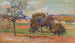 Landscape wooded painting - Armand Guillaumin — artwork view