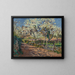 Spring Landscape Painting - Armand Guillaumin — framed artwork on a wall