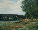 Landscape Painting of Île-de-France - Armand Guillaumin — artwork view