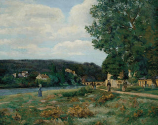 Landscape Painting of Île-de-France - Armand Guillaumin — artwork view