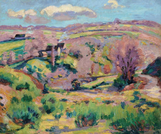 Landscape of the Creuse in Spring - Armand Guillaumin — artwork view