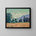 Pontcharra, Isère Valley, Mount Granier in the background - Armand Guillaumin — framed artwork on a wall