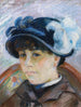 Portrait of a Young Woman - Armand Guillaumin — artwork view