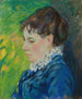 Portrait of the artist's woman - Armand Guillaumin — artwork view