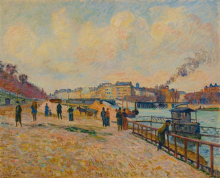 Quai Saint-Bernard, Paris - Armand Guillaumin — artwork view