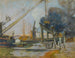 Quai de la Rape, Paris - Armand Guillaumin — artwork view