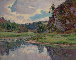 Rochers de Genetins sur Creuse - Armand Guillaumin — artwork view