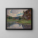 Rochers de Genetins sur Creuse - Armand Guillaumin — framed artwork on a wall