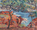 Rochers de l'île Besse à Agay - Armand Guillaumin — artwork view