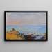 Bord de mer à Saint-Palais - Armand Guillaumin — framed artwork on a wall