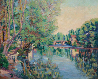 Saint-Pré sous Vézelay - Armand Guillaumin — artwork view