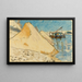 Sand pile by the Seine - Armand Guillaumin — framed artwork on a wall