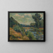 Les bords de la Marne à Charenton - Armand Guillaumin — framed artwork on a wall