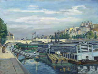 Le pont Louis-Philippe - Armand Guillaumin — artwork view