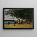 View of the Seine Paris - Armand Guillaumin — framed artwork on a wall