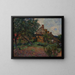 Village of Île-de-France - Armand Guillaumin — framed artwork on a wall
