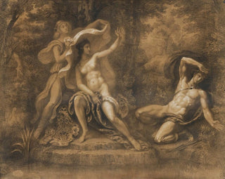 Diane and Actéon Painting - Armand Point — artwork view