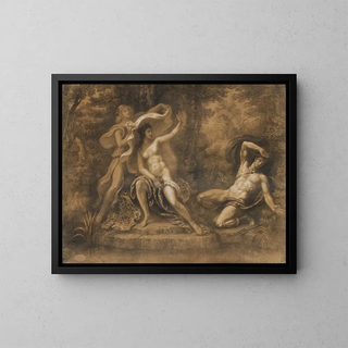 Diane and Actéon Painting - Armand Point — framed artwork on a wall