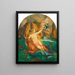 The Mermaid - Armand Point — framed artwork on a wall