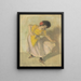 Dancer - Armand Rassenfosse — framed artwork on a wall