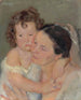 Mother and Child - Armando Spadini — artwork view