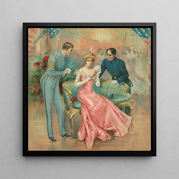 Navy - Anonymous — framed artwork on a wall