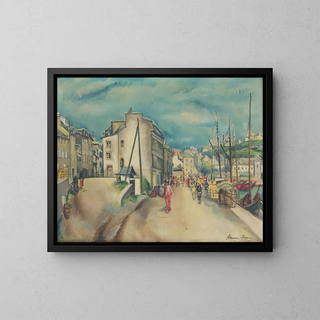 Port d'Audierne - Armin Stern — framed artwork on a wall