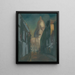 Sacred Heart Painting - Armin Stern — framed artwork on a wall