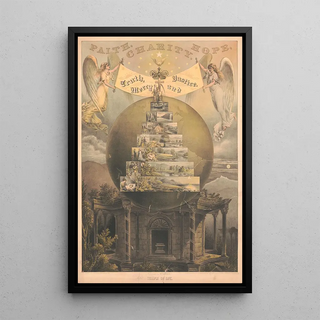 Reproduction of the painting Temple of Life - Armor Litho Co