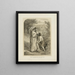 The Christ restoring sight to the blind - Armstrong Co — framed artwork on a wall