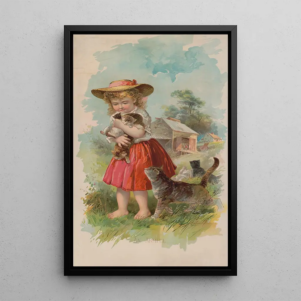 a loaded arm - Armstrong & Co. Lith. — framed artwork on a wall