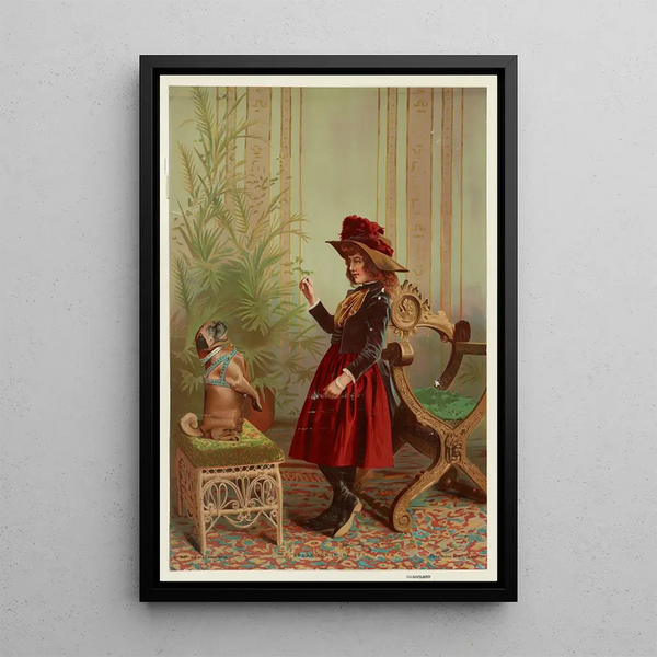 Parle pour cela - Armstrong & Co. Lith. — framed artwork on a wall